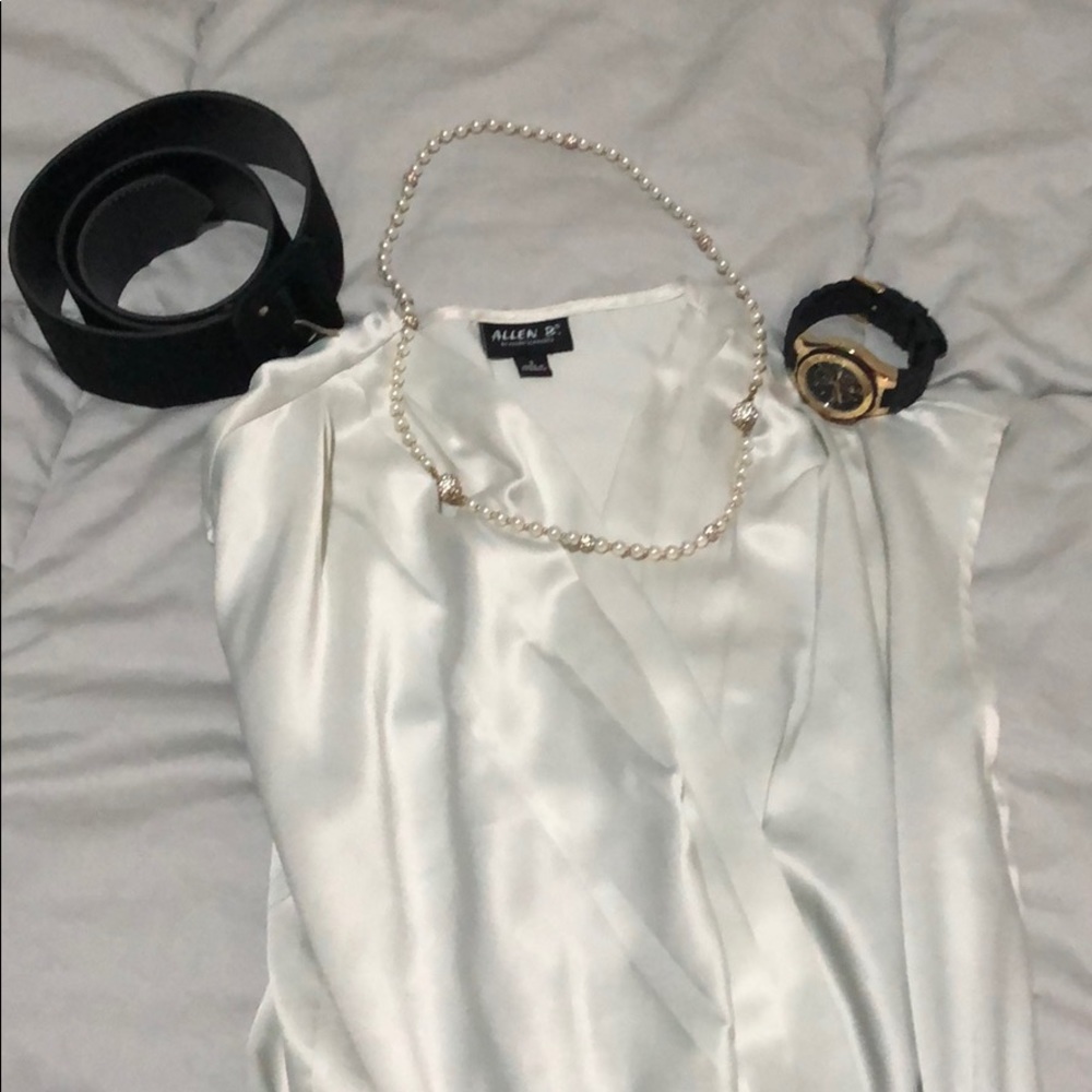 Mixed media Allen B dress size 2 - Picture 5 of 8
